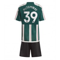 Manchester United Scott McTominay #39 Gostujuci Dres za djecu 2023-24 Kratak Rukav (+ Kratke hlače)